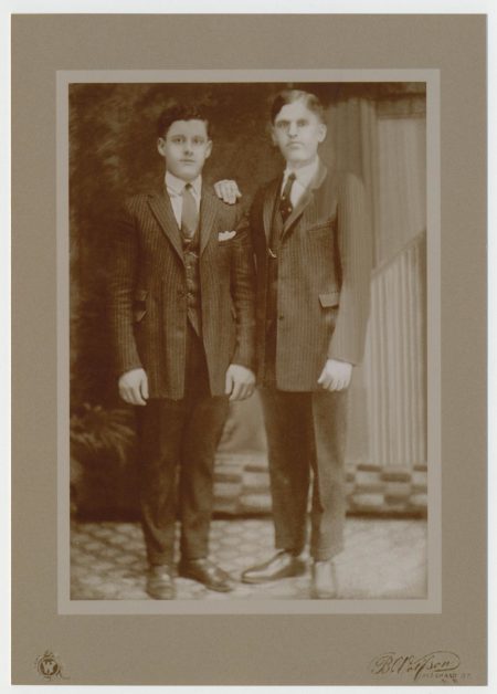 1920’s Father Morris (L) and his brother Abe