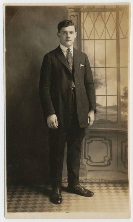 1920_30_Father Morris Portrait w Backdrop