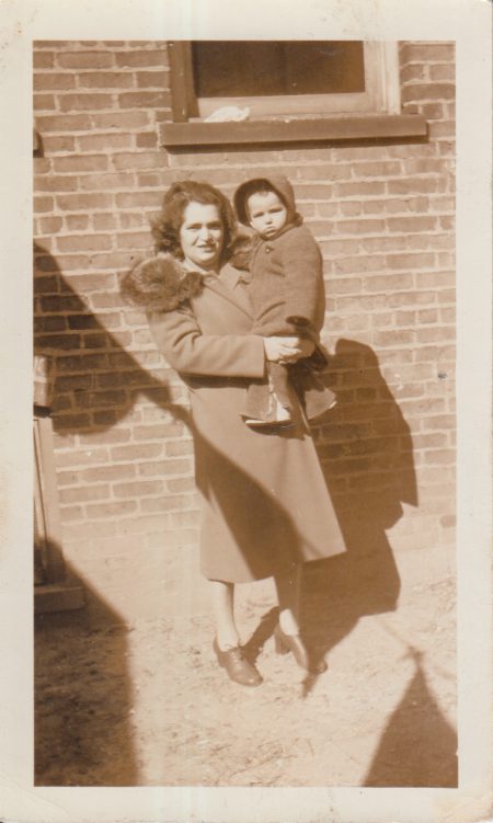 1942, Mother Sara and Sister Bryna at  6 month