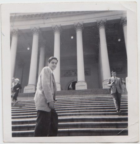 1955.05.10: Leon in a trip to Washington