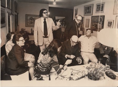 c. 1972 Charney Meets with Tel Aviv Mayor Yehoshua Rabinovitz