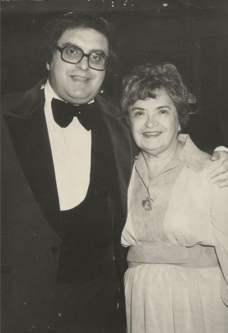 1977 Yeshiva Award Dinner, Plaza Hotel. Leon Charney_Mom Sara