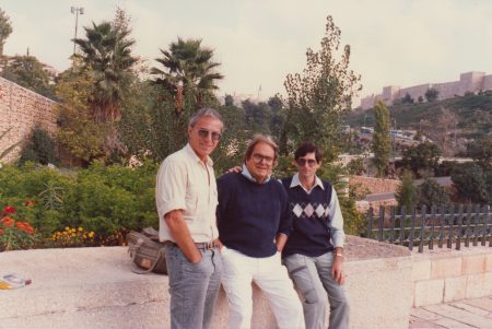 Special Counsel Filming, Jerusalem, Leon Charney, Rosenthal, Jonathan Birnstein, 1987