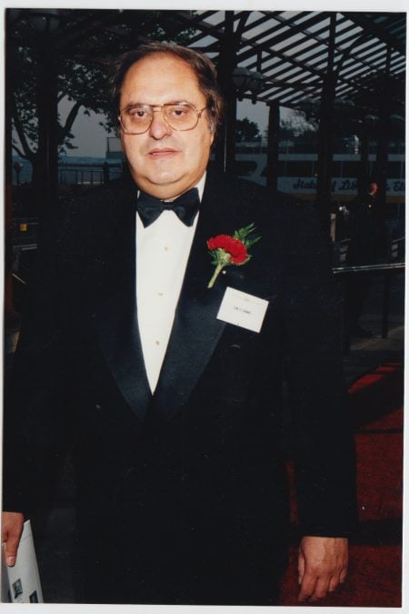 1995.05.21: Leon Charney receives the Ellis Island Medal of Honor Award