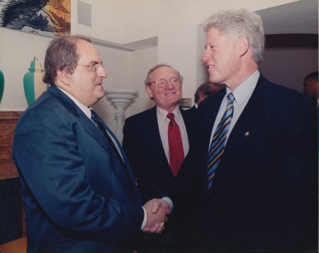 1996_Leon Charney_Bill Clinton