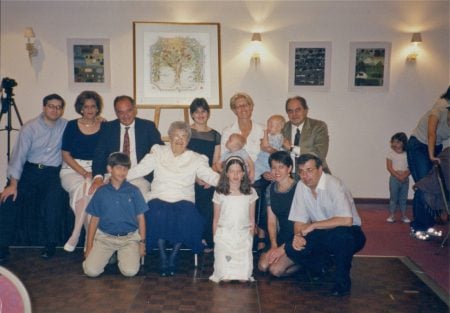 2000: Sara’s Birthday – family photo