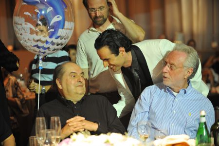 2012.07.23: Leon Charney’s Birthday party in Israel. Leon with Entertainer Wolf Blitzer