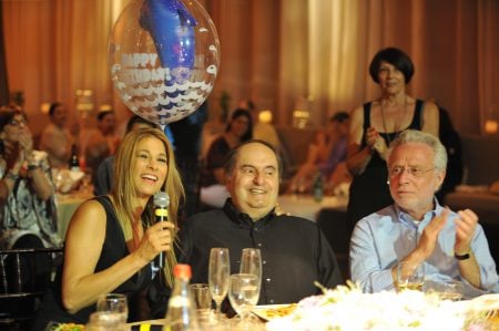2012.07.23: Leon’s Birthday party in Israel. Renata and Leon Singing, Wolf Blitzer