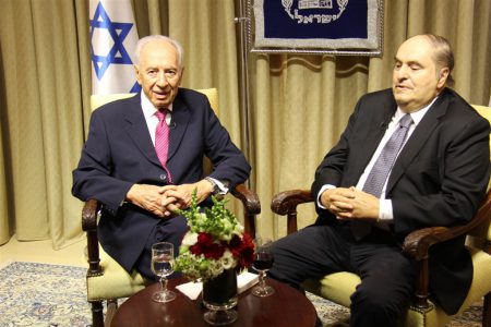 2012.09 Charney and Shimon Peres Interview