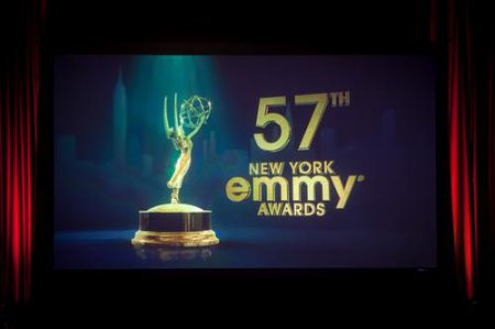 2014.03.30_EMMY awards. Documentary category award for Historical Program: “Back Door Channels: The Price of Peace”