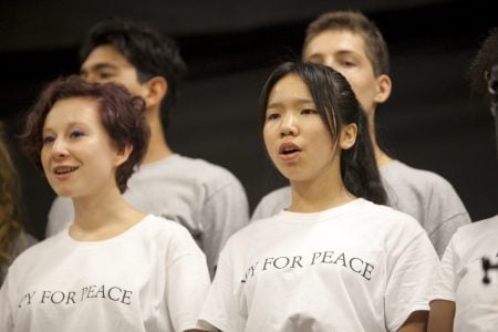 2015.09.03_Charney Resolution Center_students performing
