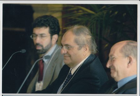 Leon & Yossi Peled, Seminar, age 65 (estimated)