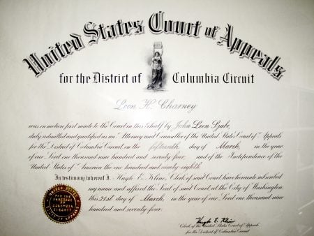 Attorney Certification