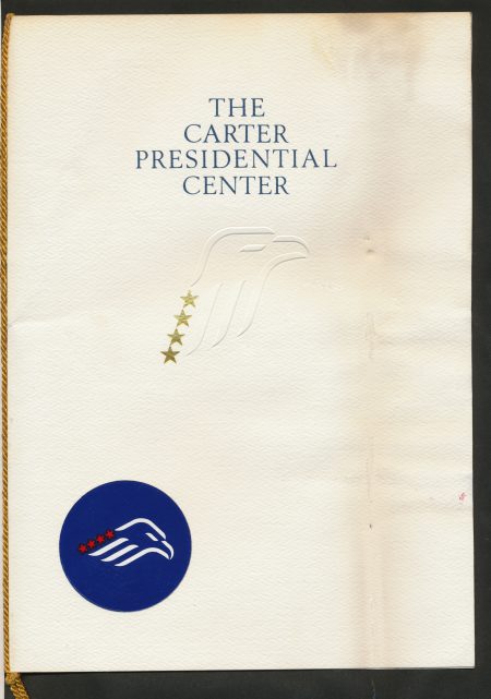 Charney Personal Programme Carter Presidential Center